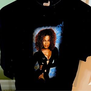 Janet Jackson vintage convert velvet rope world tour 1998 rare deadstock